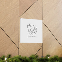Load image into Gallery viewer, Cat Loves Herbs Canvas

