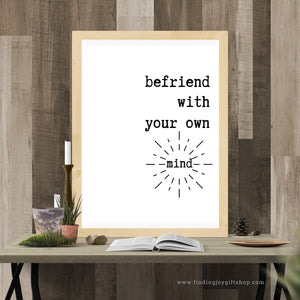 Befriend with Your Own Mind (Digital Download)