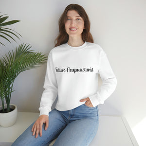 Future Acupuncturist Cute Font Sweatshirt