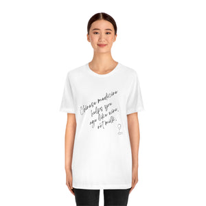 Chinese medicine helps you age like wine Short Sleeve T-Shirt