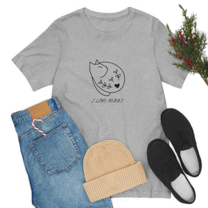 Cat Loves Herbs Short-Sleeve T-Shirt