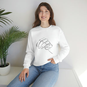 Acupuncture Line Art Sweatshirt