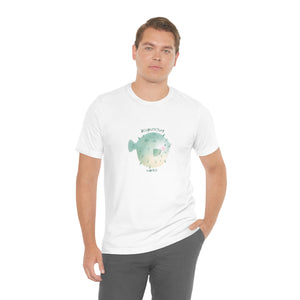 Acupuncture works with pufferfish Short Sleeve T-Shirt
