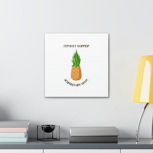 Acupuncture Helps with Pineapple Fertility Warrior Canvas