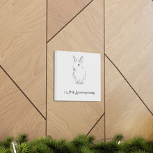 Load image into Gallery viewer, Rabbit Loves Acupuncture Canvas
