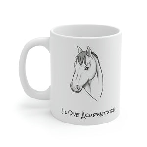 Horse Loves Acupuncture Mug