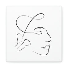 Load image into Gallery viewer, Facial Cupping Line Art Canvas
