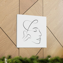 Load image into Gallery viewer, Facial Cupping Line Art Canvas
