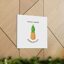 Load image into Gallery viewer, Acupuncture Helps with Pineapple Fertility Warrior Canvas
