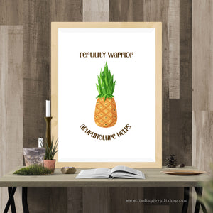 Acupuncture Helps with Pineapple Fertility Warrior (Digital Download)