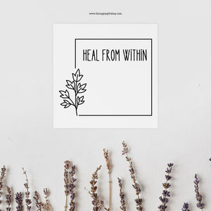 Heal from within(Digital Download)