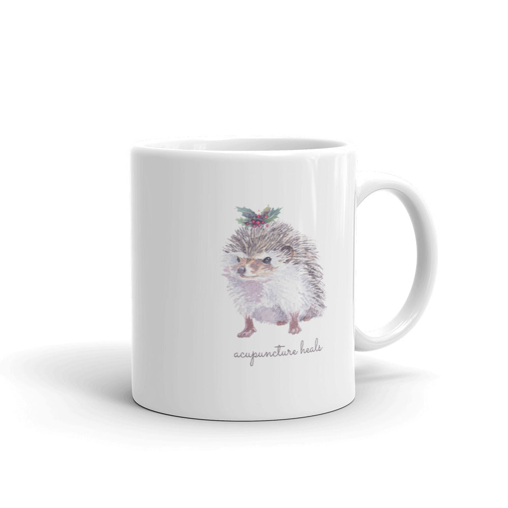 Mr Hedgehog Winter Mug