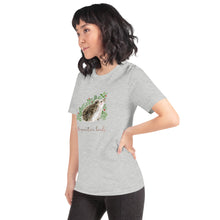 Load image into Gallery viewer, Acupuncture Heals T-shirt. Hedgehog in center. 
